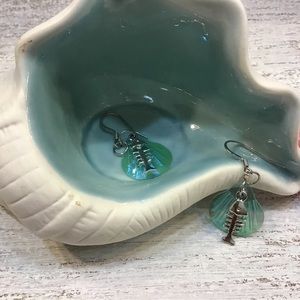 Fishbone Earrings